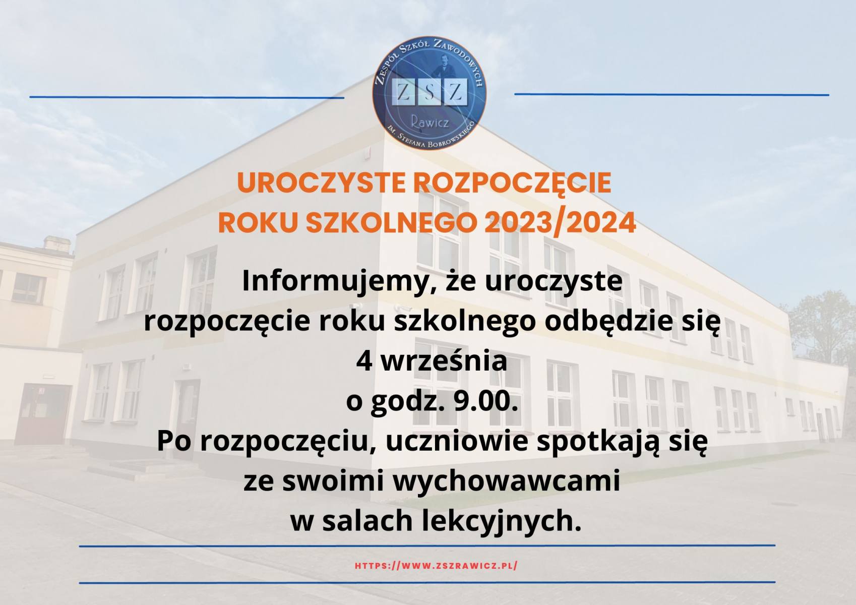 Rozpoczęcie roku szkolnego 2023/2024