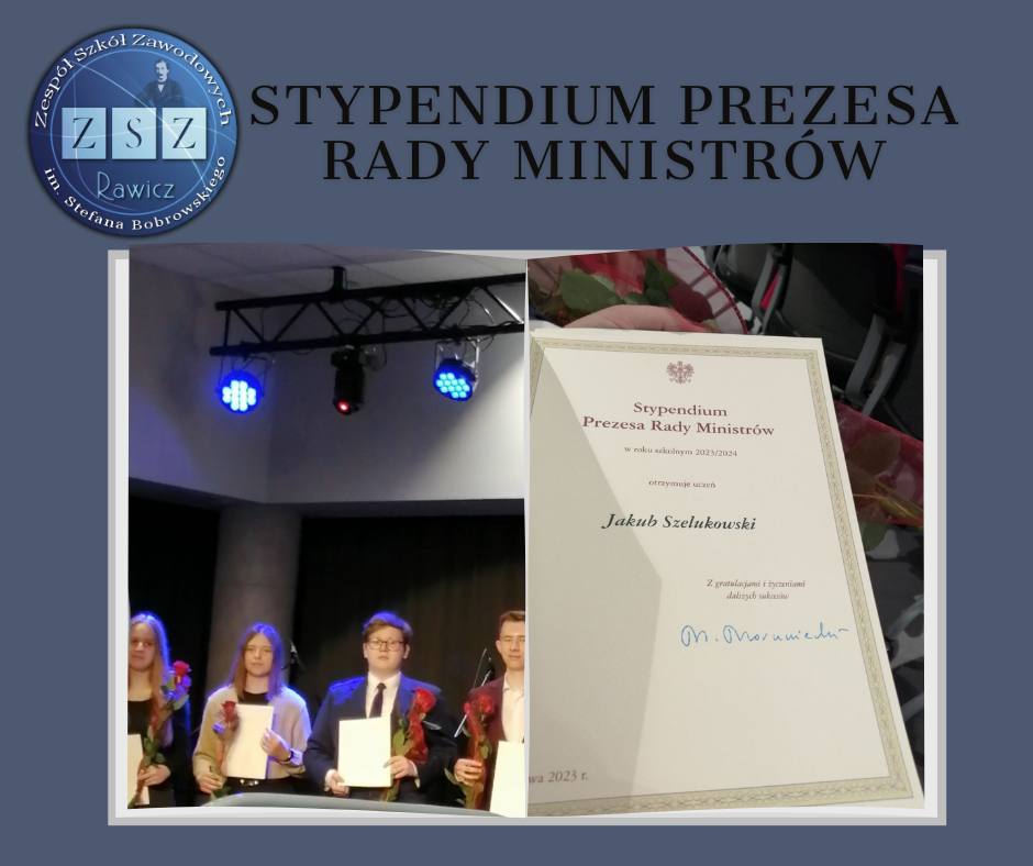 Stypendium Prezesa Rady Ministrów - Jakub Szelukowski