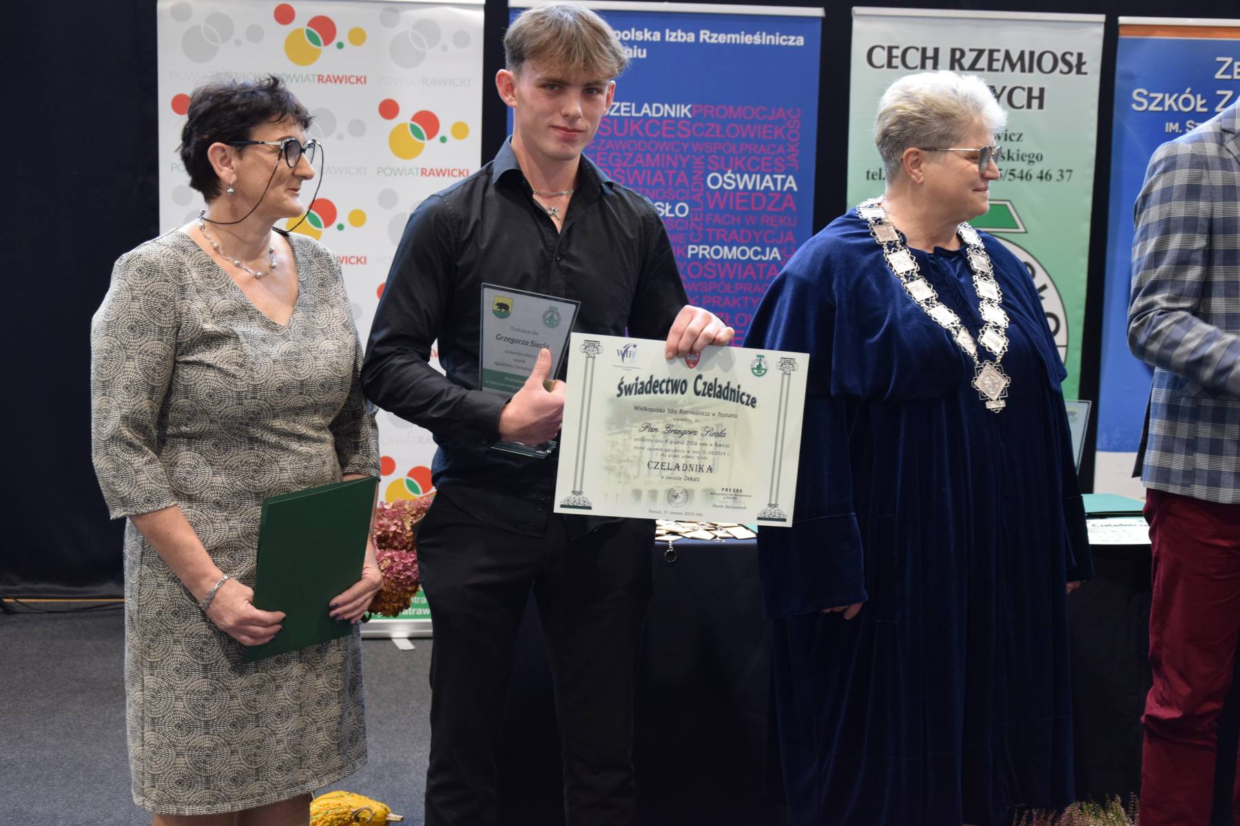 Gala Wręczenia Dyplomów Czeladniczych - ZSZ Rawicz - 10.10.2024 r.