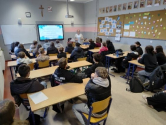 Doradcy zawodowi ZSZ Rawicz kontynuują projekt Forum Samorządów Uczniowskich - 2025