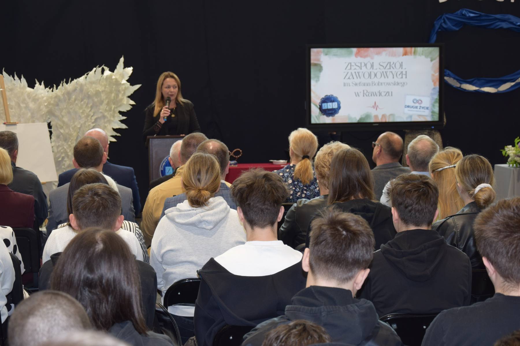 Uroczyste podsumowanie Kampanii w murach Zespołu Szkół Zawodowych w Rawiczu - 24.04.2025 r. 