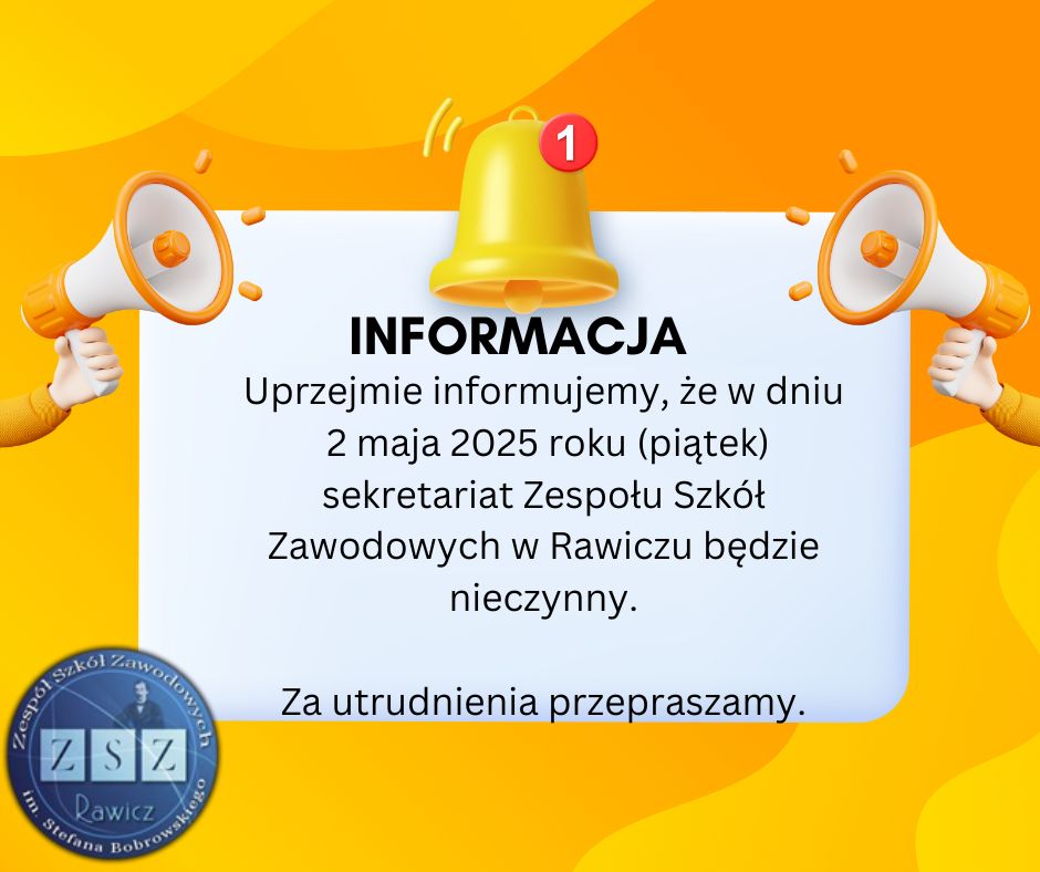 ZSZ zamknięty - 2.05.2025 r.