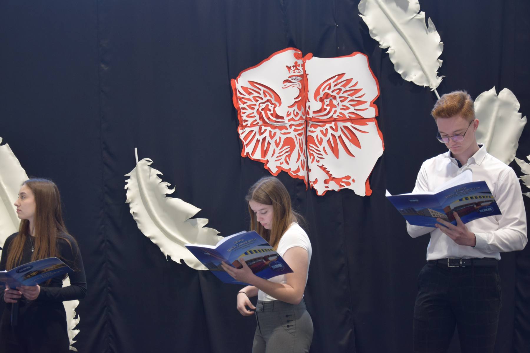 Akademia z okazji 3 Maja - ZSZ Rawicz 30.04.2025 r.
