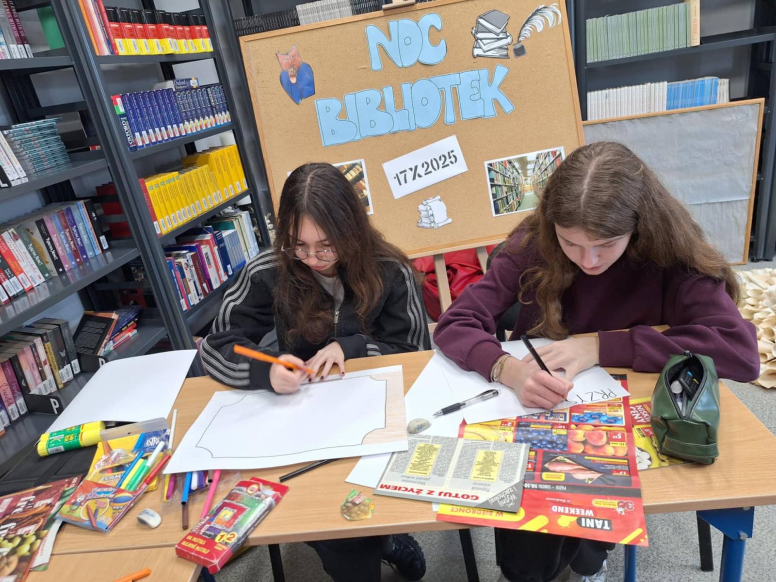 Światowy Dzień Żywności, Międzynarodowy Dzień Walki z Ubóstwem i Ogólnopolska Noc Bibliotek w naszej szkole!
