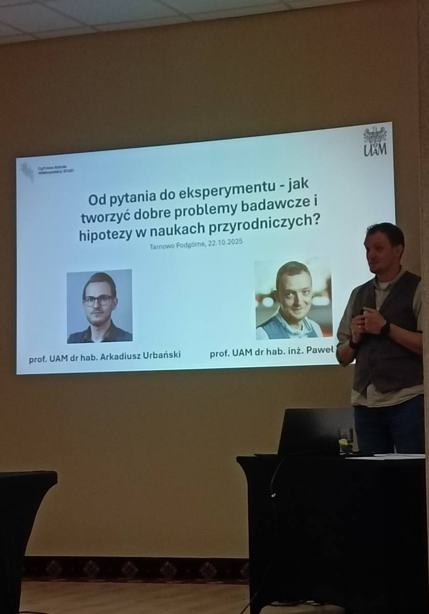 udział szkoleniu w ramach projektu „Cyfrowa Szkoła Wielkopolsk@ 2030” w Tarnowie Podgórnym