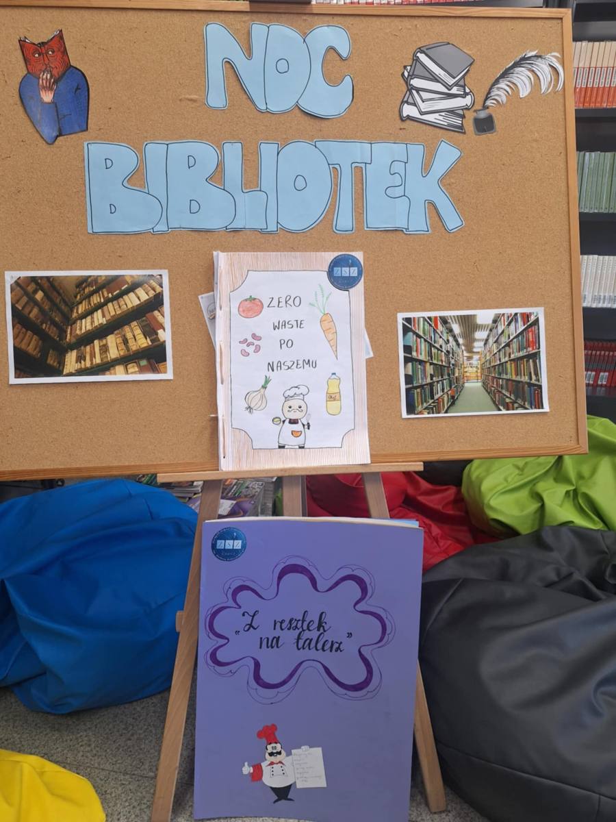 Światowy Dzień Żywności, Międzynarodowy Dzień Walki z Ubóstwem i Ogólnopolska Noc Bibliotek w naszej szkole!