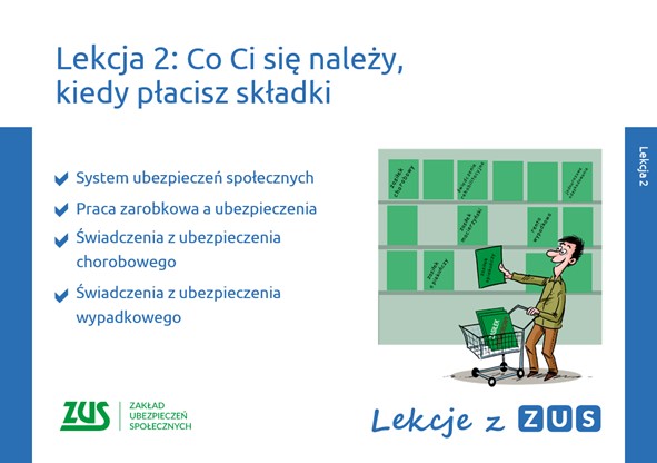 Lekcje z ZUS - zrzut ekranu