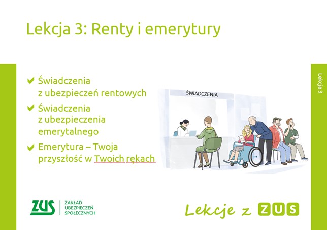 Lekcje z ZUS - zrzut ekranu