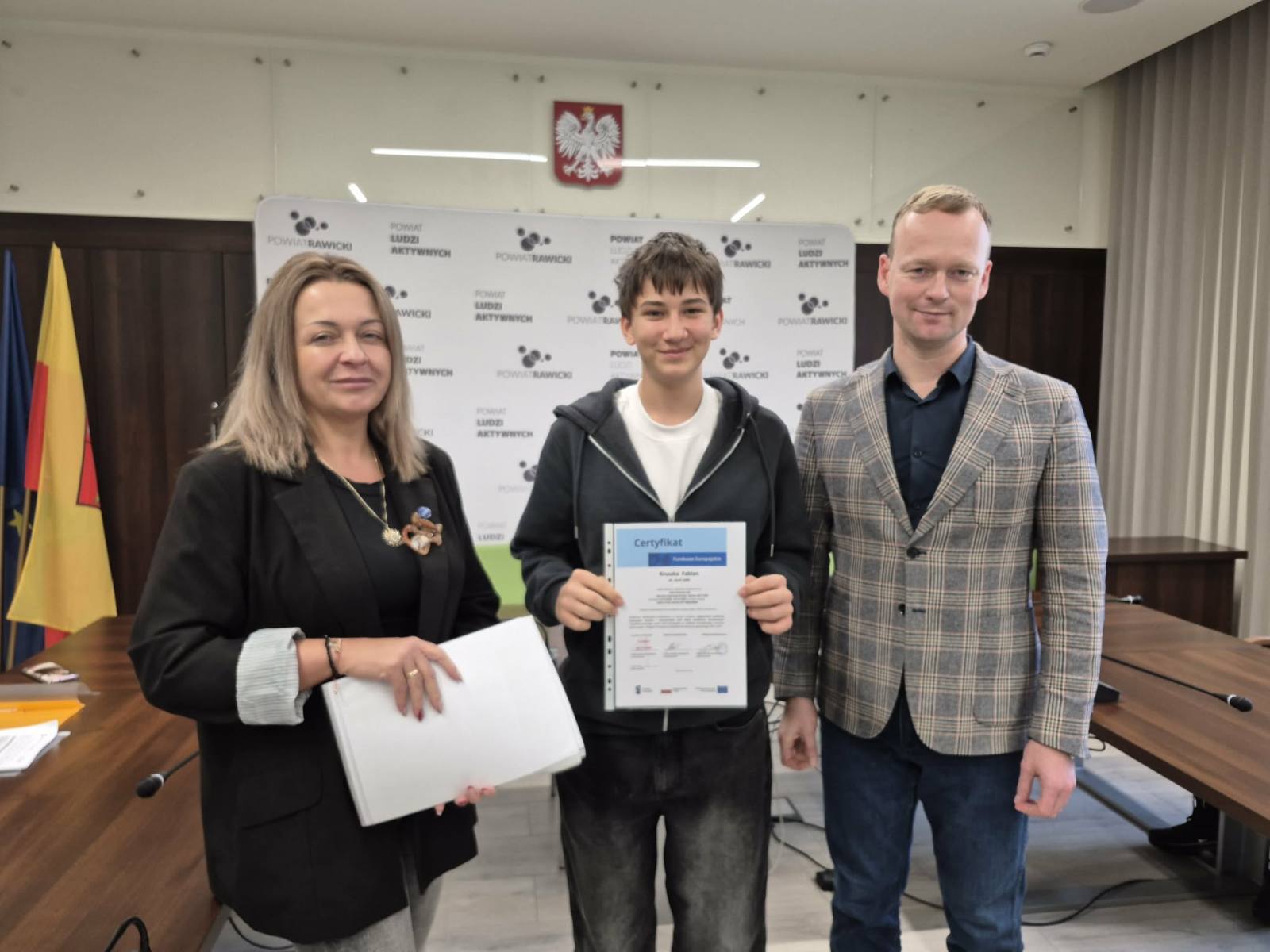 Działania upowszechniające projekt „Staże zawodowe – nowe otwarcie”