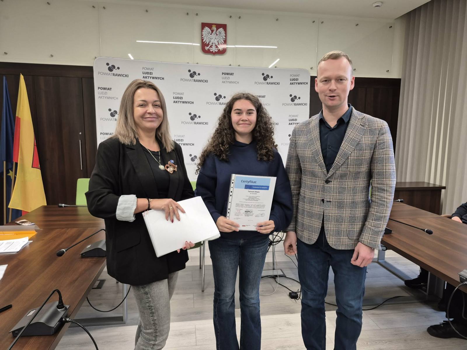 Działania upowszechniające projekt „Staże zawodowe – nowe otwarcie”