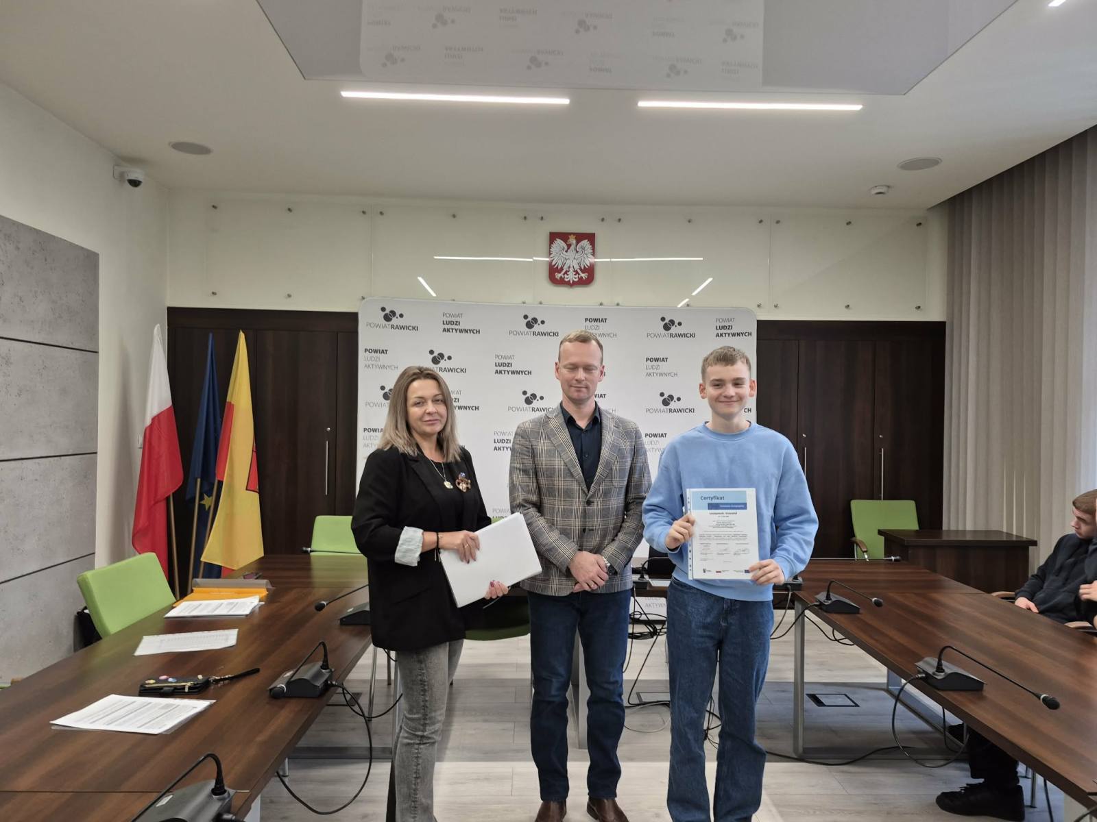 Działania upowszechniające projekt „Staże zawodowe – nowe otwarcie”