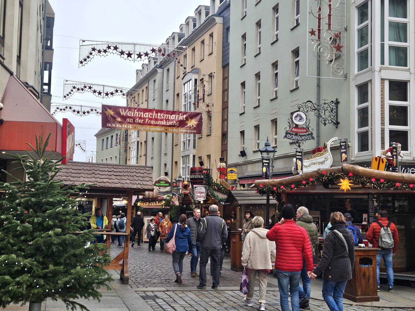 Drezno w świątecznej odsłonie