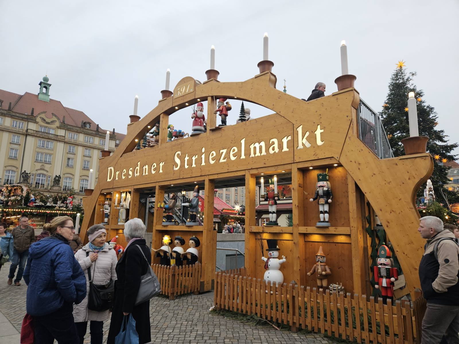 Drezno w świątecznej odsłonie