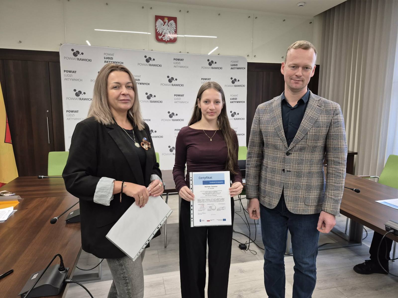 Działania upowszechniające projekt „Staże zawodowe – nowe otwarcie”