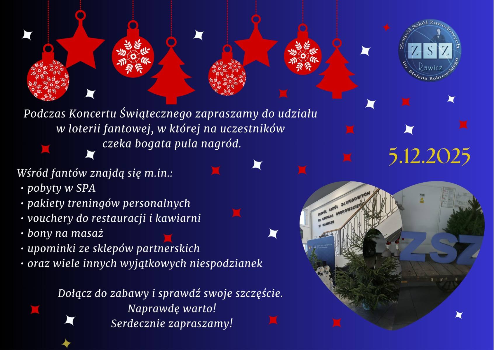 Koncertu Świąteczny plakat