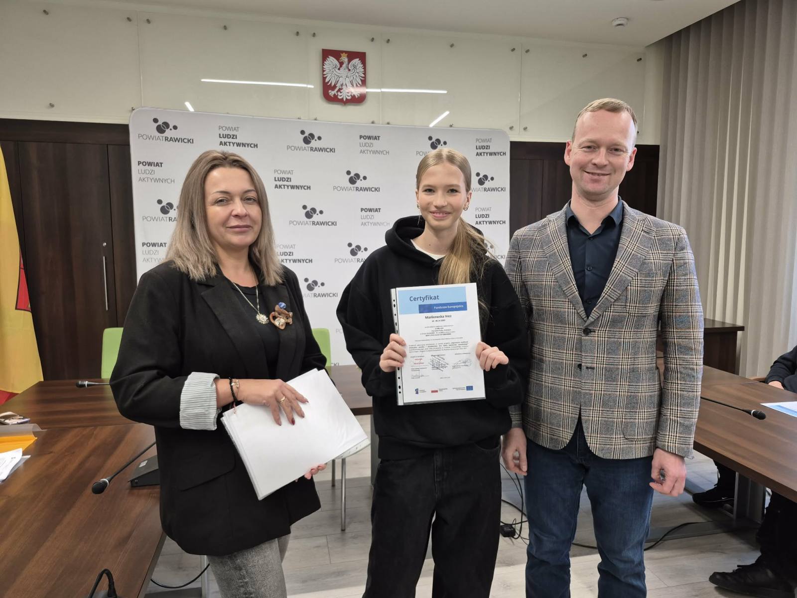 Działania upowszechniające projekt „Staże zawodowe – nowe otwarcie”