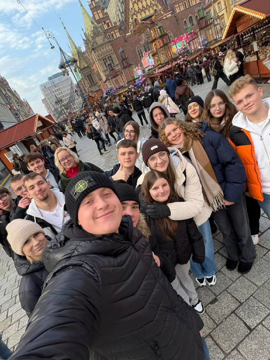 uczniowie klasy 4TB na wycieczce we Wrocławiu
