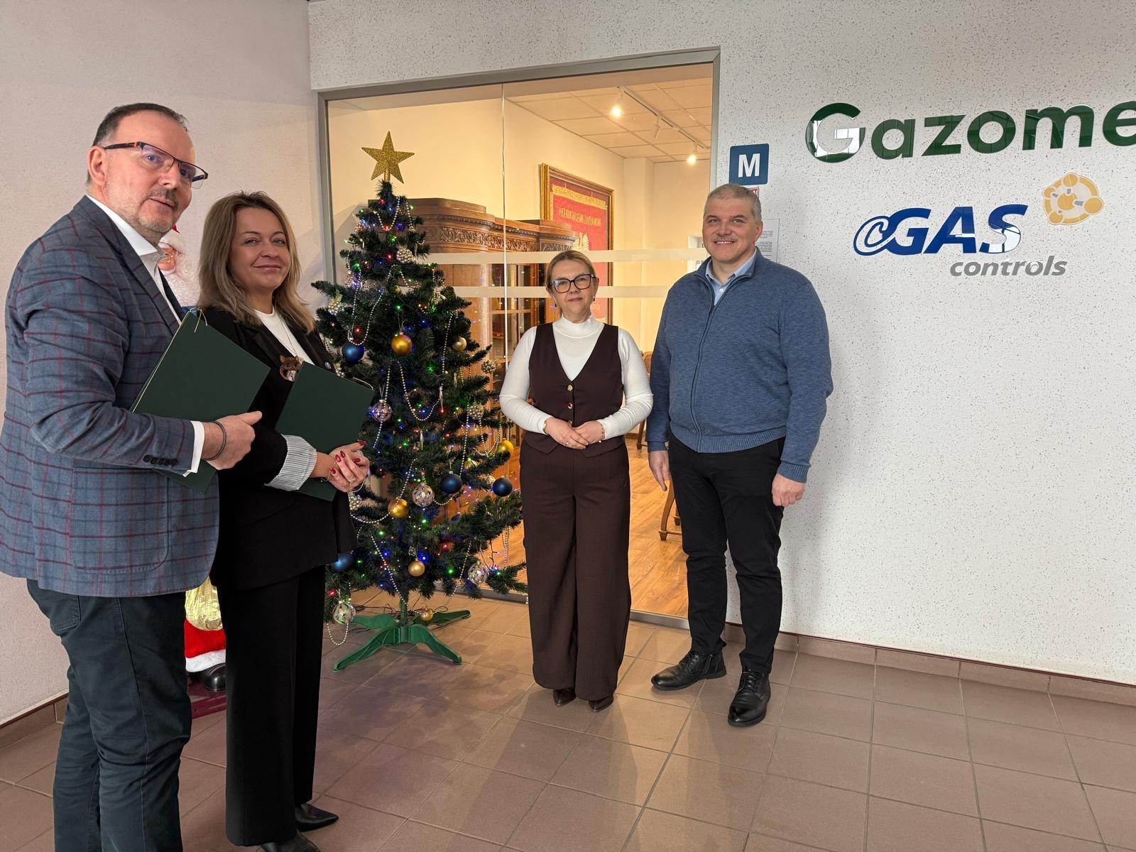 Wzmocnienie współpracy ZSZ z firmą Gazomet - nowe wyzwania na rok 2026