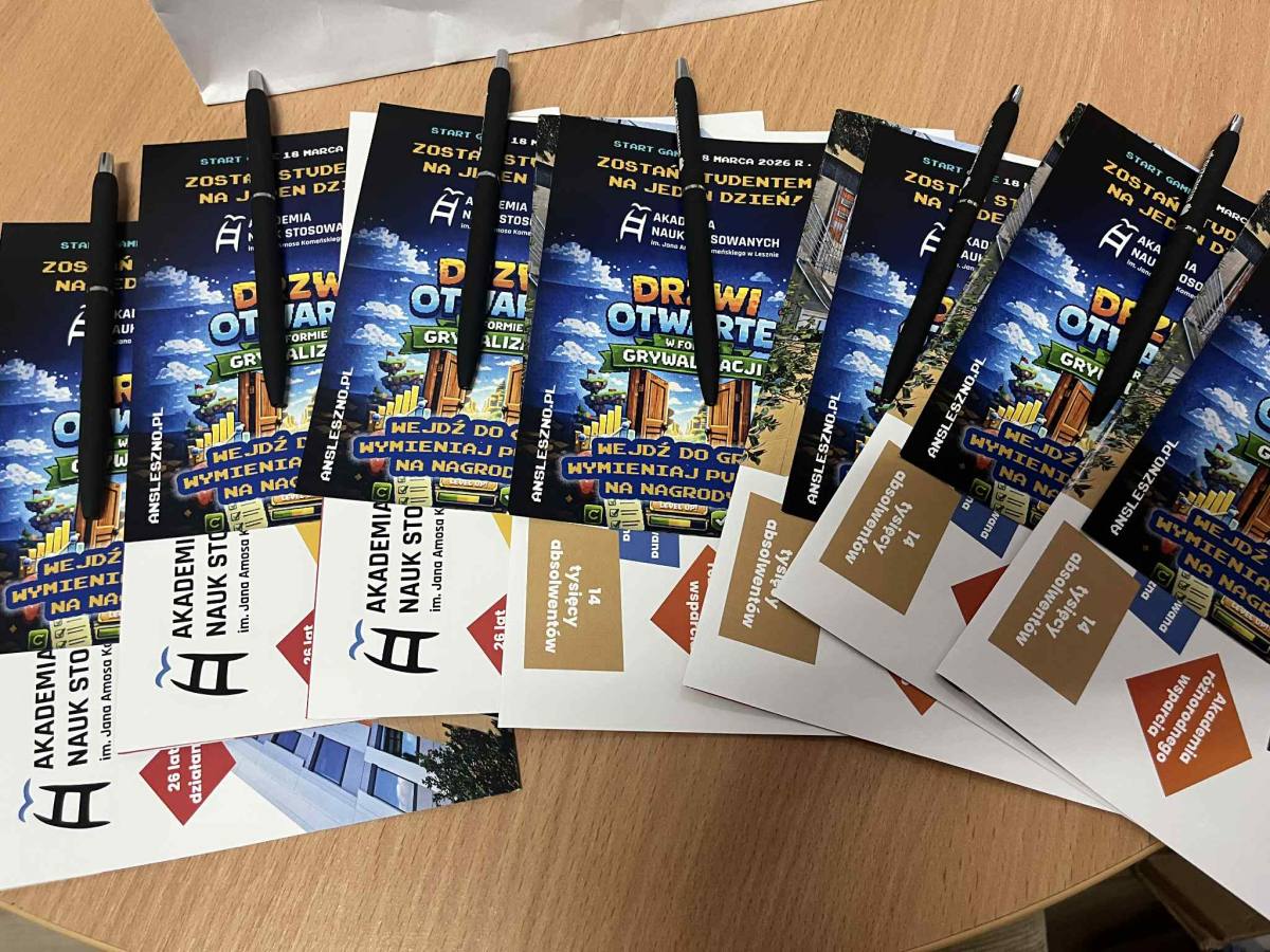 Wizyta Akademii Nauk Stosowanych w Lesznie w ZSZ Rawicz