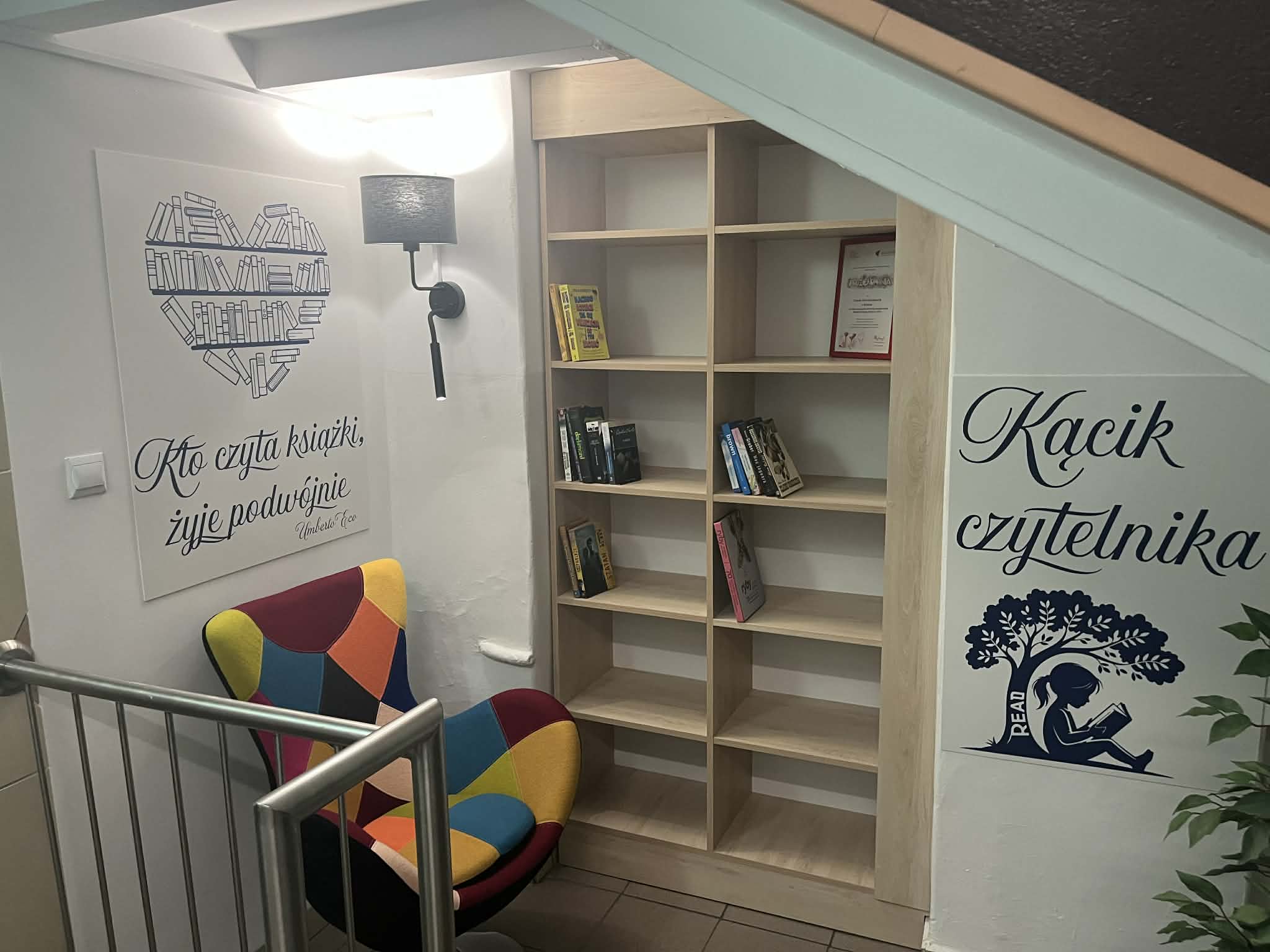 Kolejna metamorfoza kącika czytelniczego