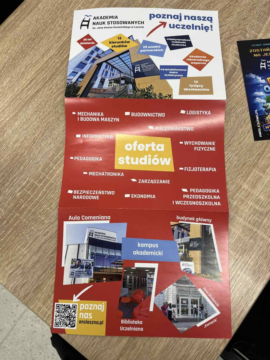 Wizyta Akademii Nauk Stosowanych w Lesznie w ZSZ Rawicz