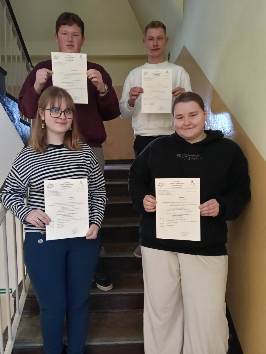 Anna Andersch, Urszula Zagaja, Bartosz Durbajło oraz Kevin Kędzia