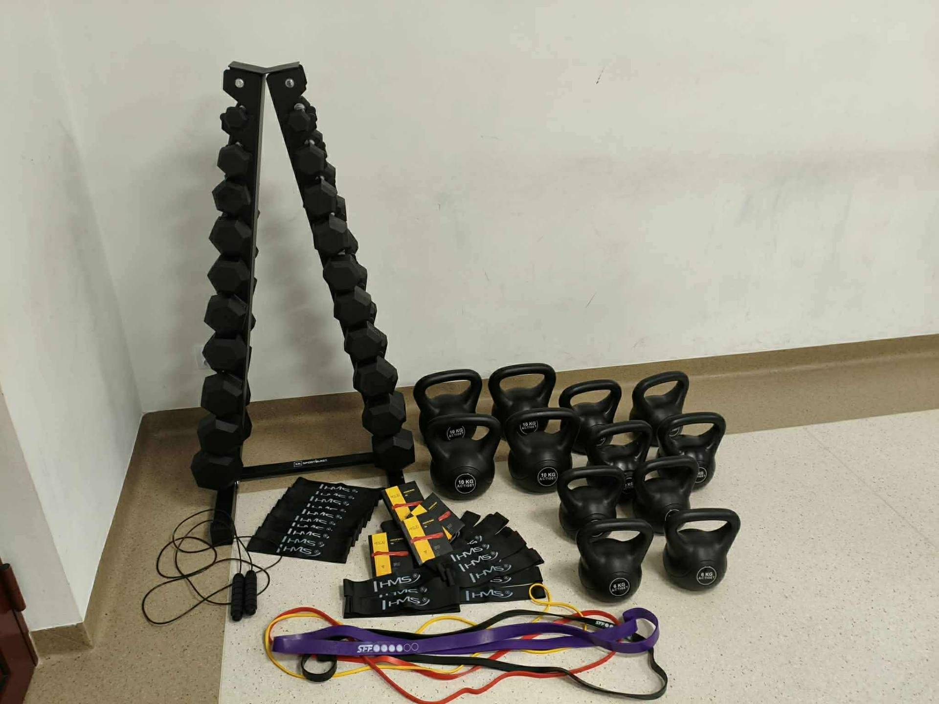 Przekazany sprzęt do ćwiczeń od Rady Rodziców