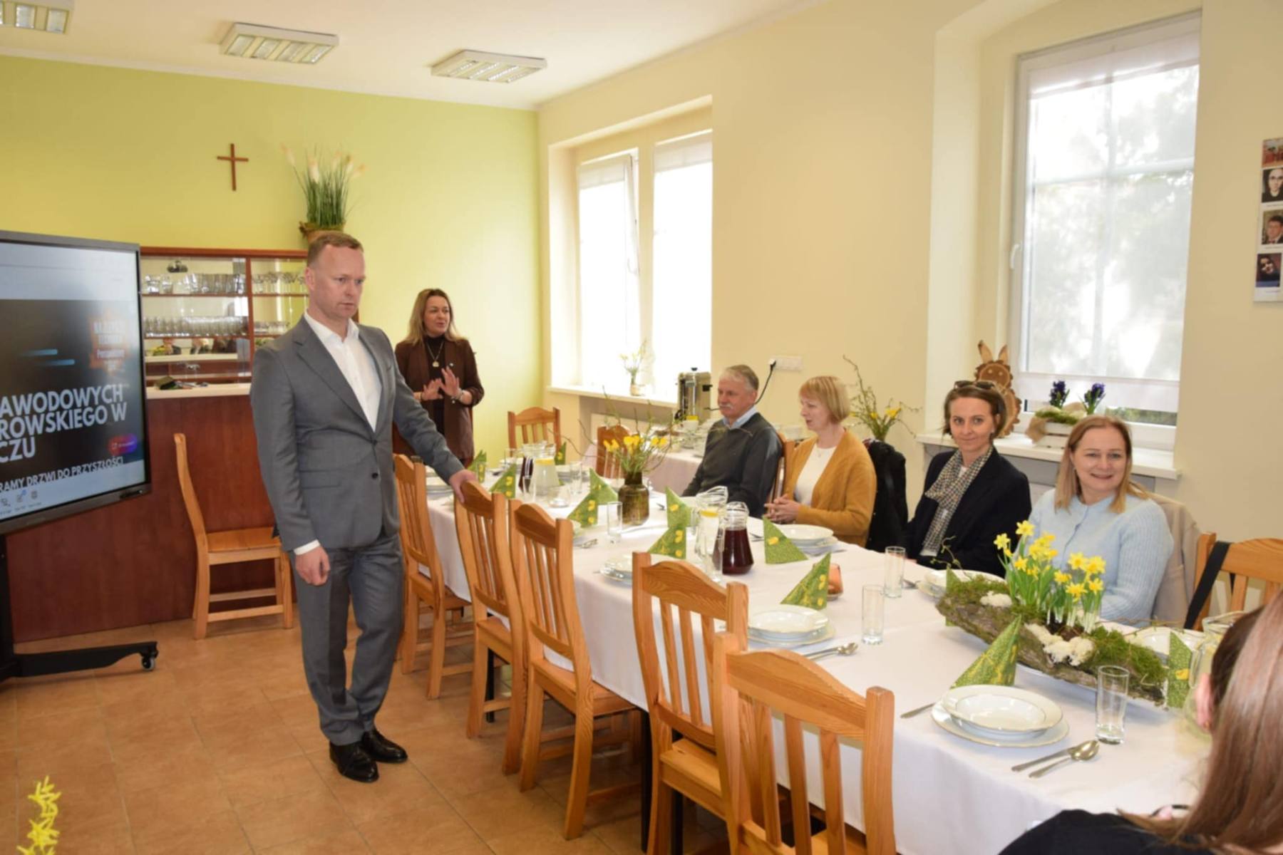 wizyta gości z Międzychodu i Tatr w ZSZ w Rawiczu