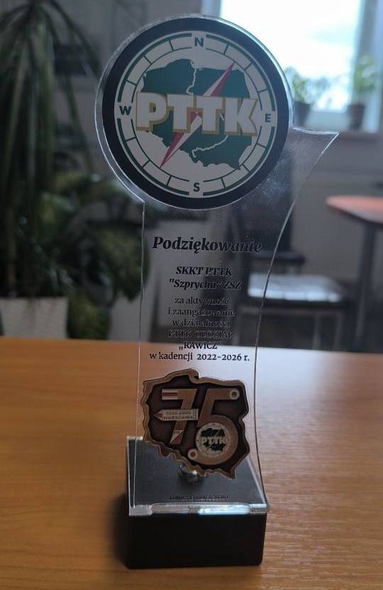 statuetka za działalność Szprychy