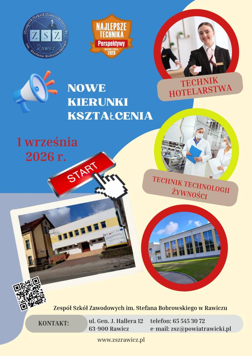 NOWE KIERUNKI KSZTAŁCENIA plakat