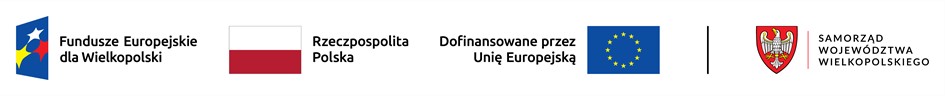 Zestawienie -Logotypy do projektu w ramach Priorytetu 02 „Fundusze europejskie dla zielonej Wielkopolski”, Działanie 02.01 „Wspieranie efektywności energetycznej i redukcji emisji gazów cieplarnianych” Programu Fundusze Europejskie dla Wielkopolski 2021 – 2027.