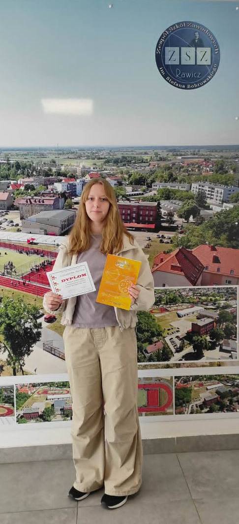 Wielki sukces matematyczny w Rawiczu! Aleksandra Fronda najlepsza w szkole