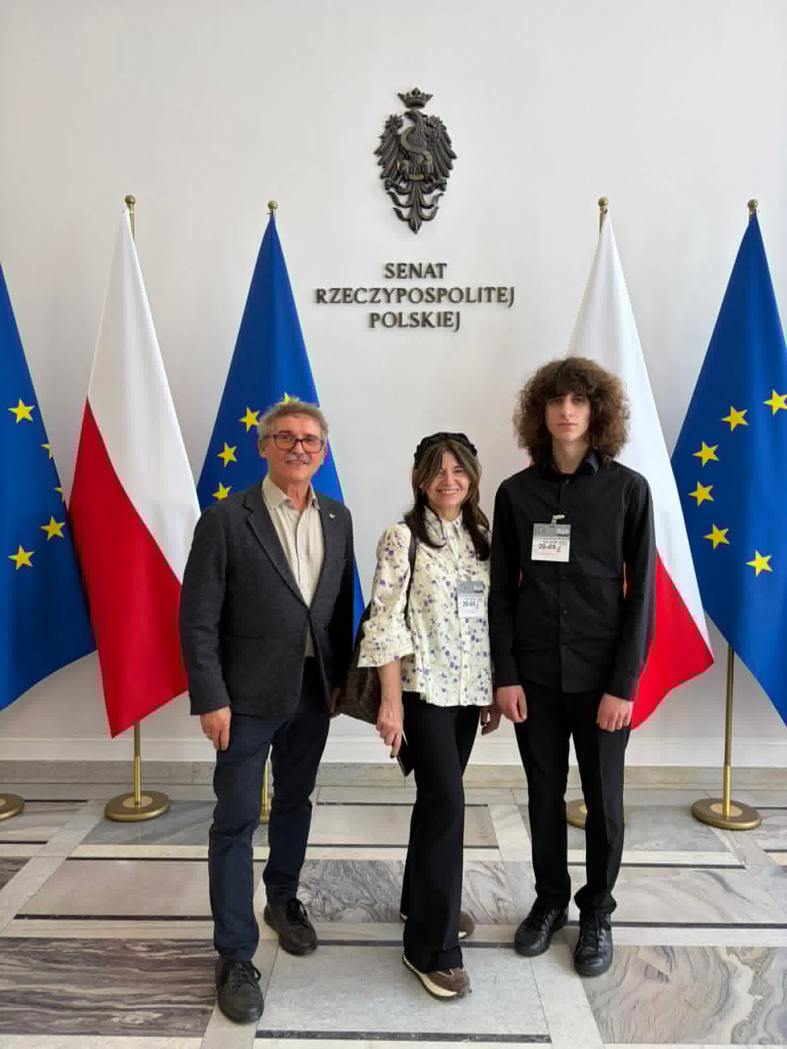 1. Senator Wojciech Ziemniak, Jakub Pilas, Renata Balcerek