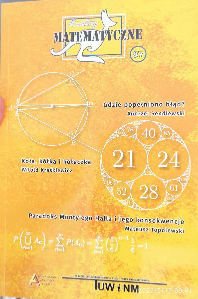 Okładka książki nagrody