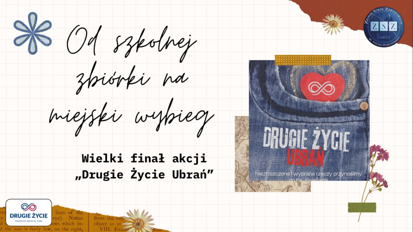 Od szkolnej zbiórki na miejski wybieg: Wielki finał akcji „Drugie Życie Ubrań”