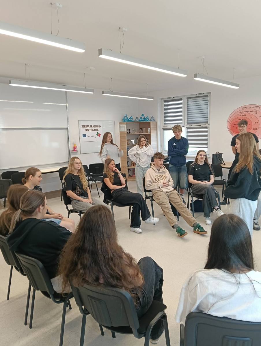 Sukces Projektu Erasmus+ w ZSZ w Rawiczu! Rozmawialiśmy o zdrowiu psychicznym i Portugalii