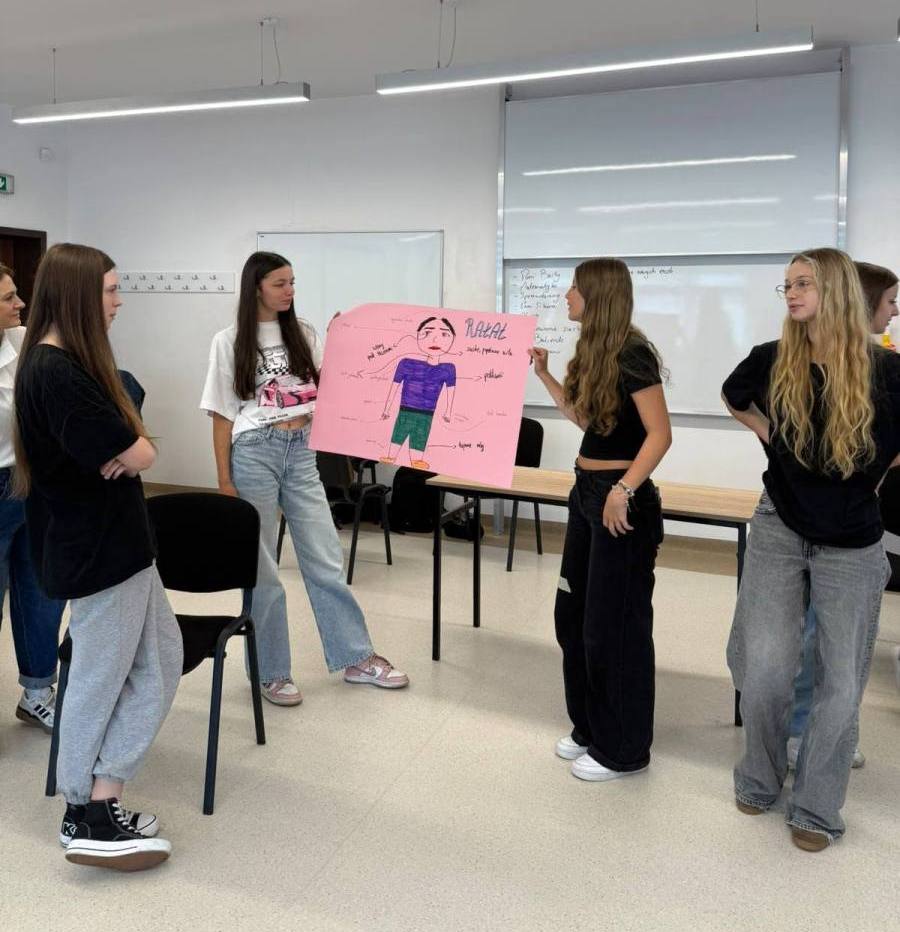 Sukces Projektu Erasmus+ w ZSZ w Rawiczu! Rozmawialiśmy o zdrowiu psychicznym i Portugalii