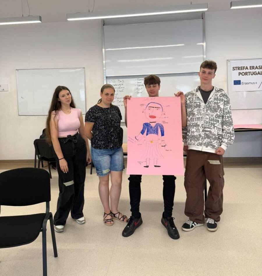 Sukces Projektu Erasmus+ w ZSZ w Rawiczu! Rozmawialiśmy o zdrowiu psychicznym i Portugalii