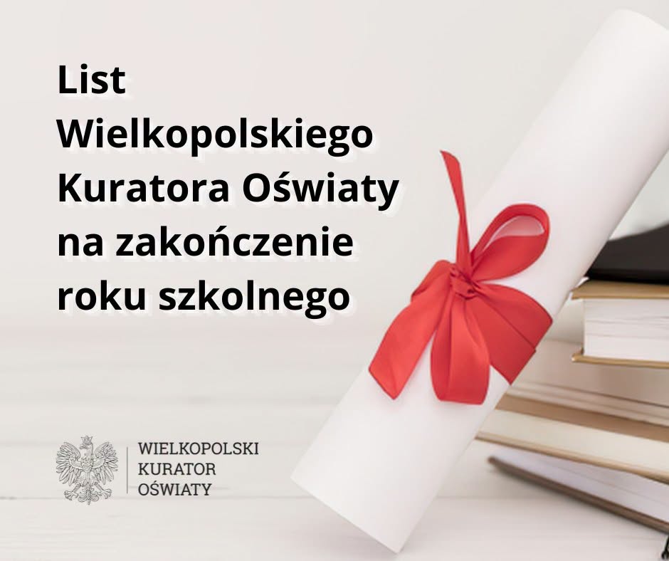 List Wielkopolskiego Kuratora Oświaty