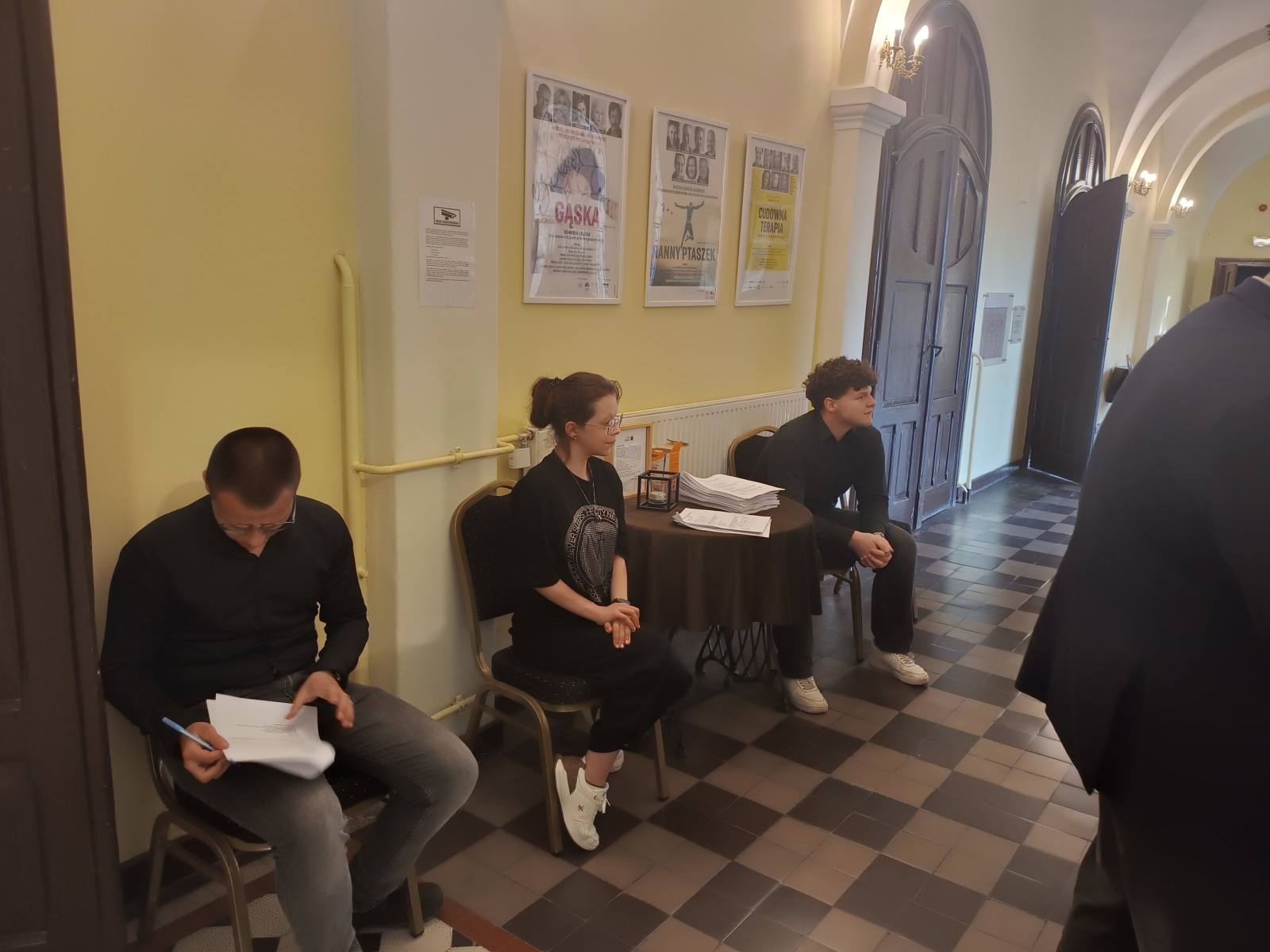 Wolontariusze z ZSZ Rawicz na jubileuszowym Gminnym Dniu Seniora