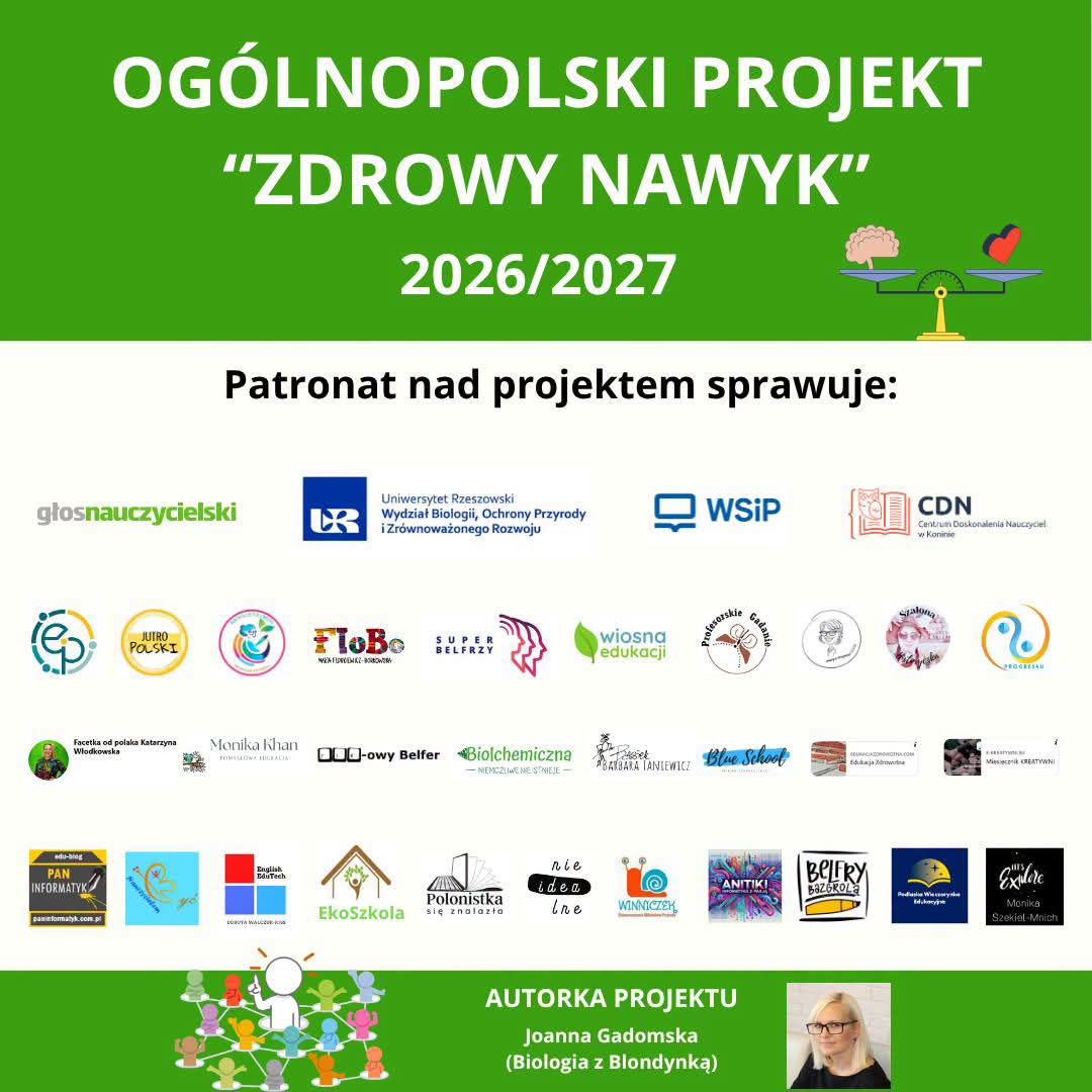 ZSZ Rawicz stawia na zdrowe nawyki!