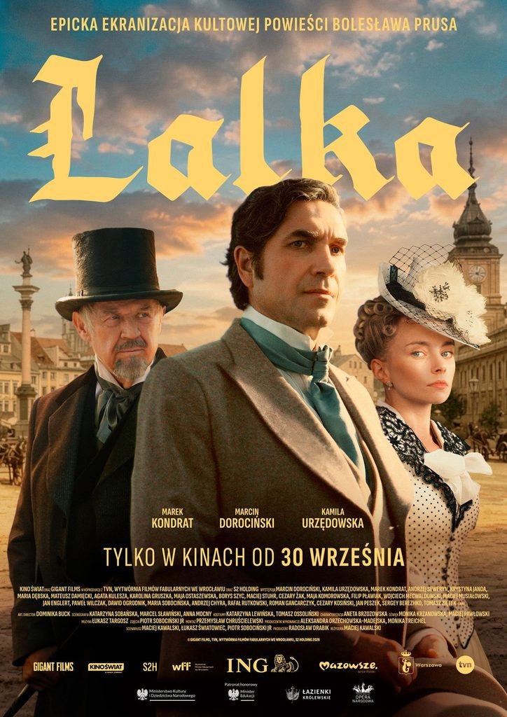 Klasyka literatury na wielkim ekranie! lalka-plakat